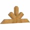 Ekena Millwork Saratoga Rough Sawn Timber Gable Bracket, Western Red Cedar, 60"W x 25"H x 4"D x 6"F, 10/12 Pitch GBW060X25X0406SAR00RWR - alternate 2